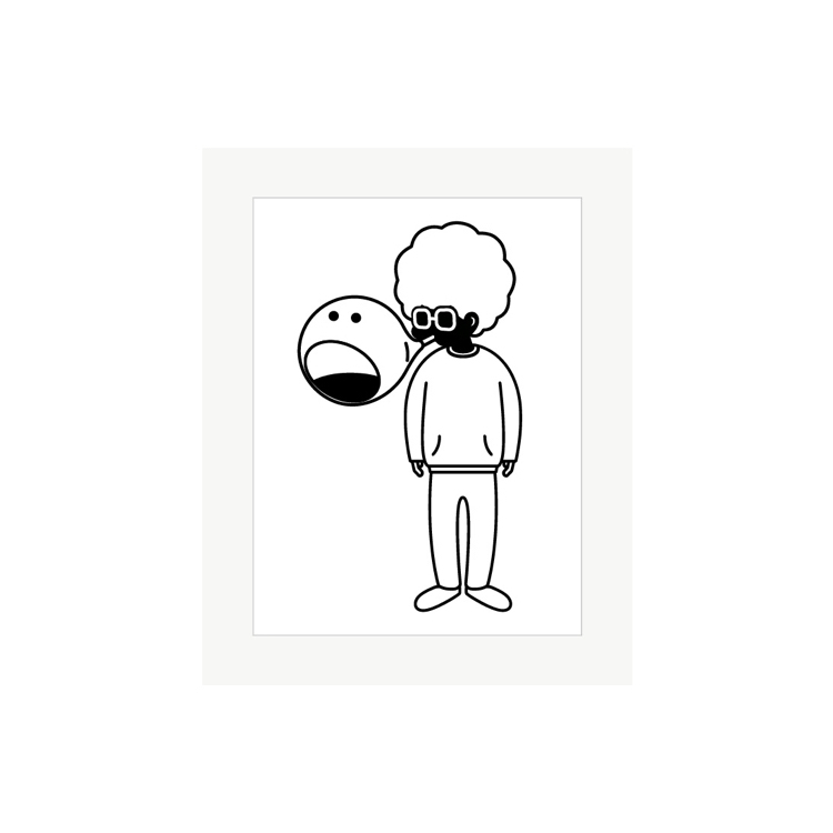 微喷版画｜8寸｜妖吹