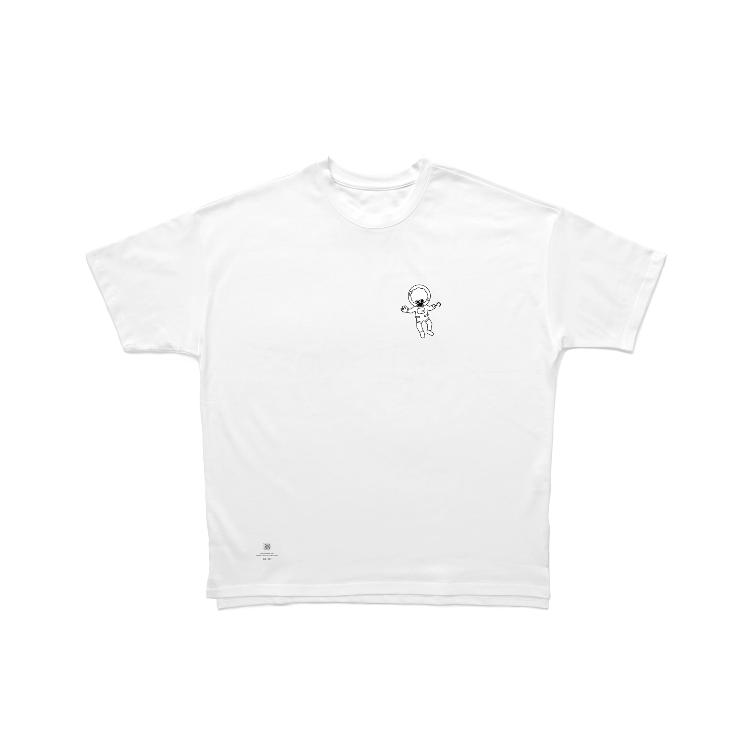 Y-ID Tee 2023款｜故事系列｜中性落肩｜白色