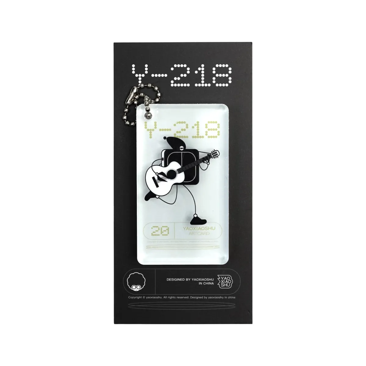 Y-218乐队领养牌/挂件