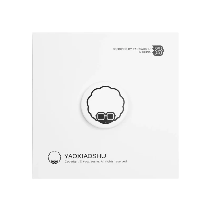 吧唧|LOGO系列 3款 - 图形LOGO-白底