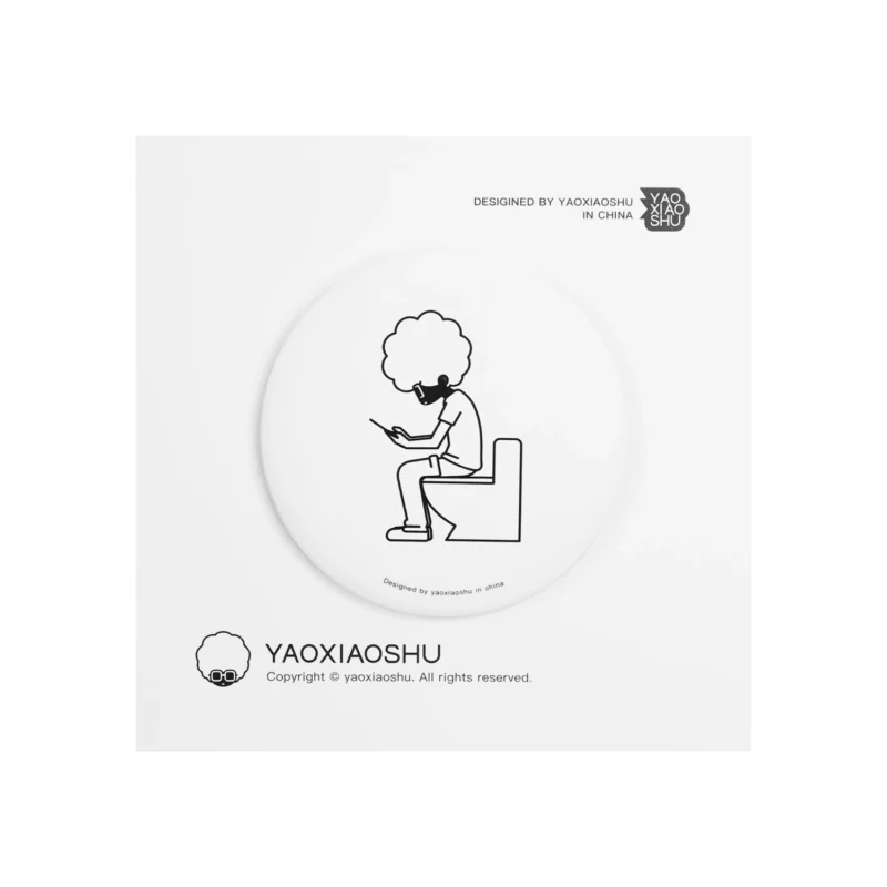 吧唧|故事系列 7款 58mm - 灵感马桶