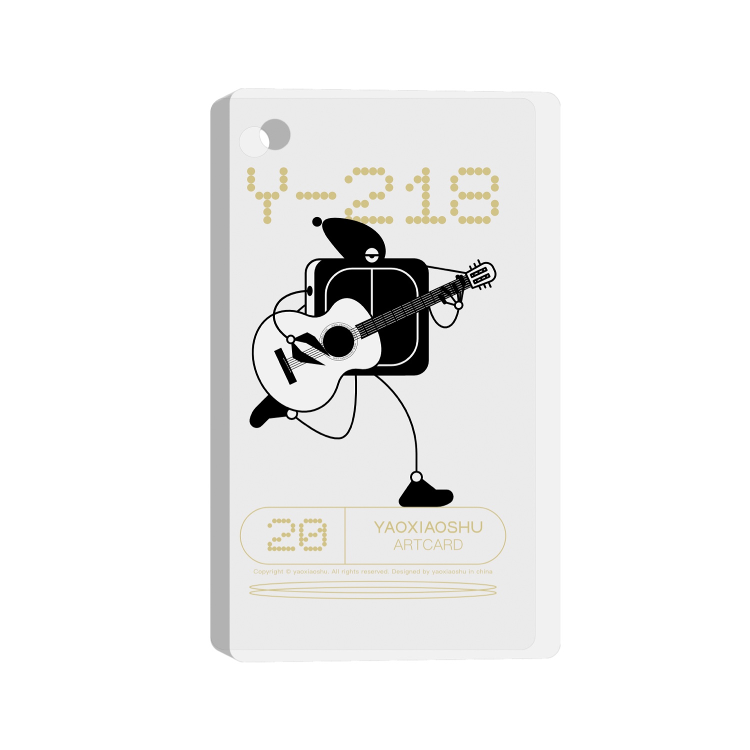 Y-218乐队领养牌/挂件