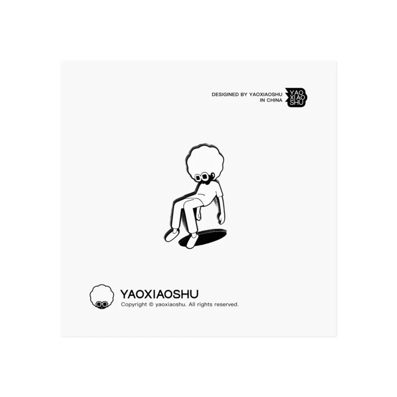 胸针Pin|故事系列 2款 - 放轻松