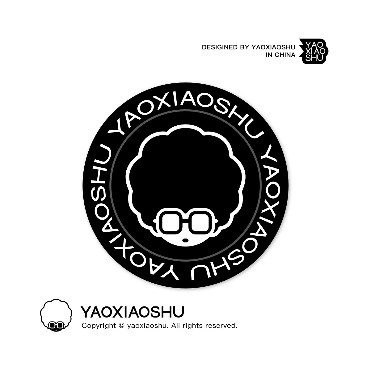 回报07｜IP LOGO 黑