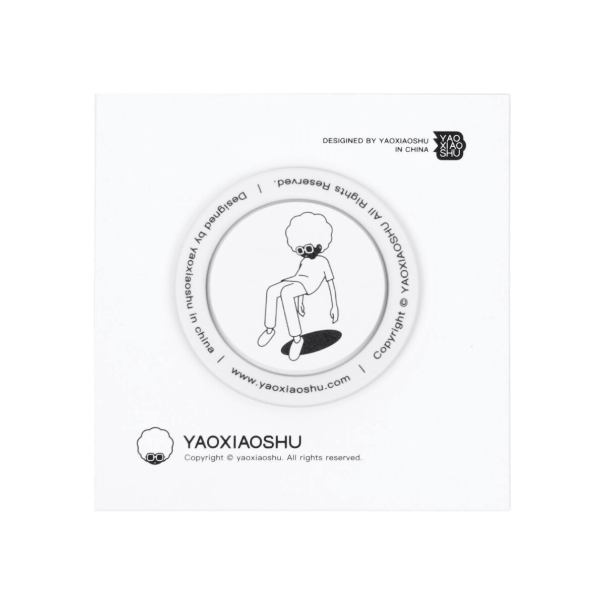 磁吸支架｜故事系列 白色 2款